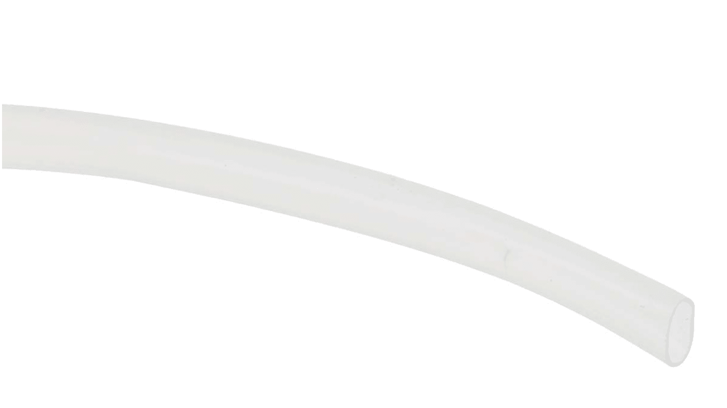 Tubo termorretráctil RS PRO de Poliolefina Transparente, contracción 3:1, Ø 3mm, long. 10m