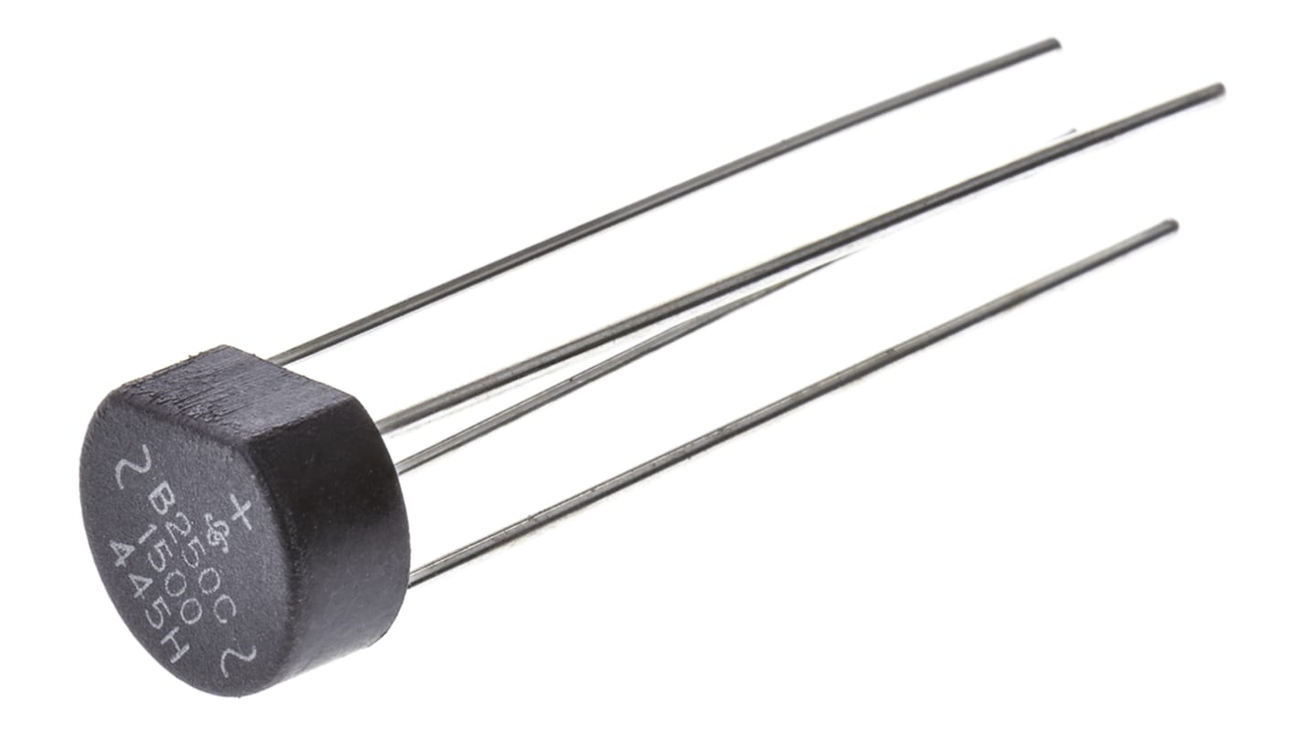 Můstkový usměrňovač B250C1500G-E4/51 Jedna fáze 1.6A 400V, WOG, počet kolíků: 4