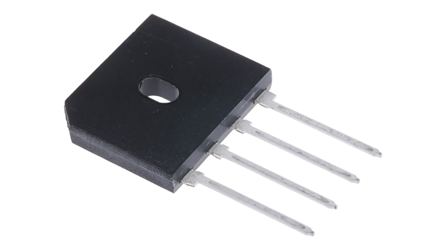 Vishay Bridge Rectifier, 8A, 200V, 4-Pin