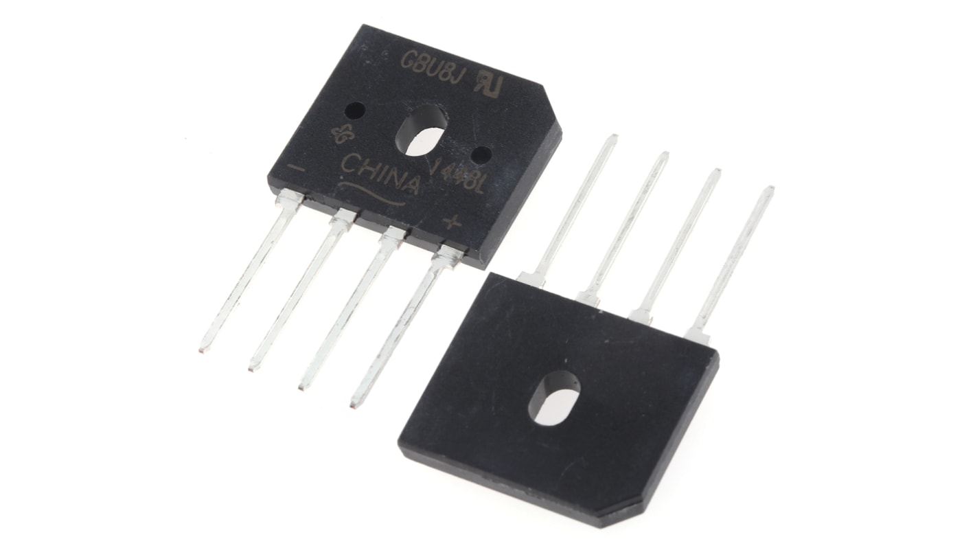 Vishay Bridge Rectifier, 8A, 600V, 4-Pin