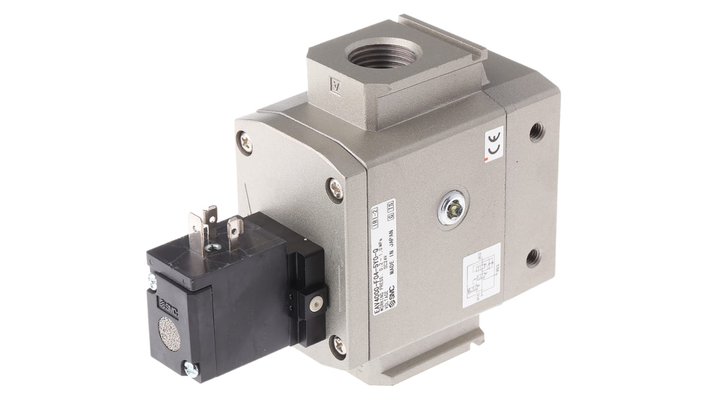 SMC Pneumatic Solenoid Valve - G 1/2 EAV4000 Series 24V dc