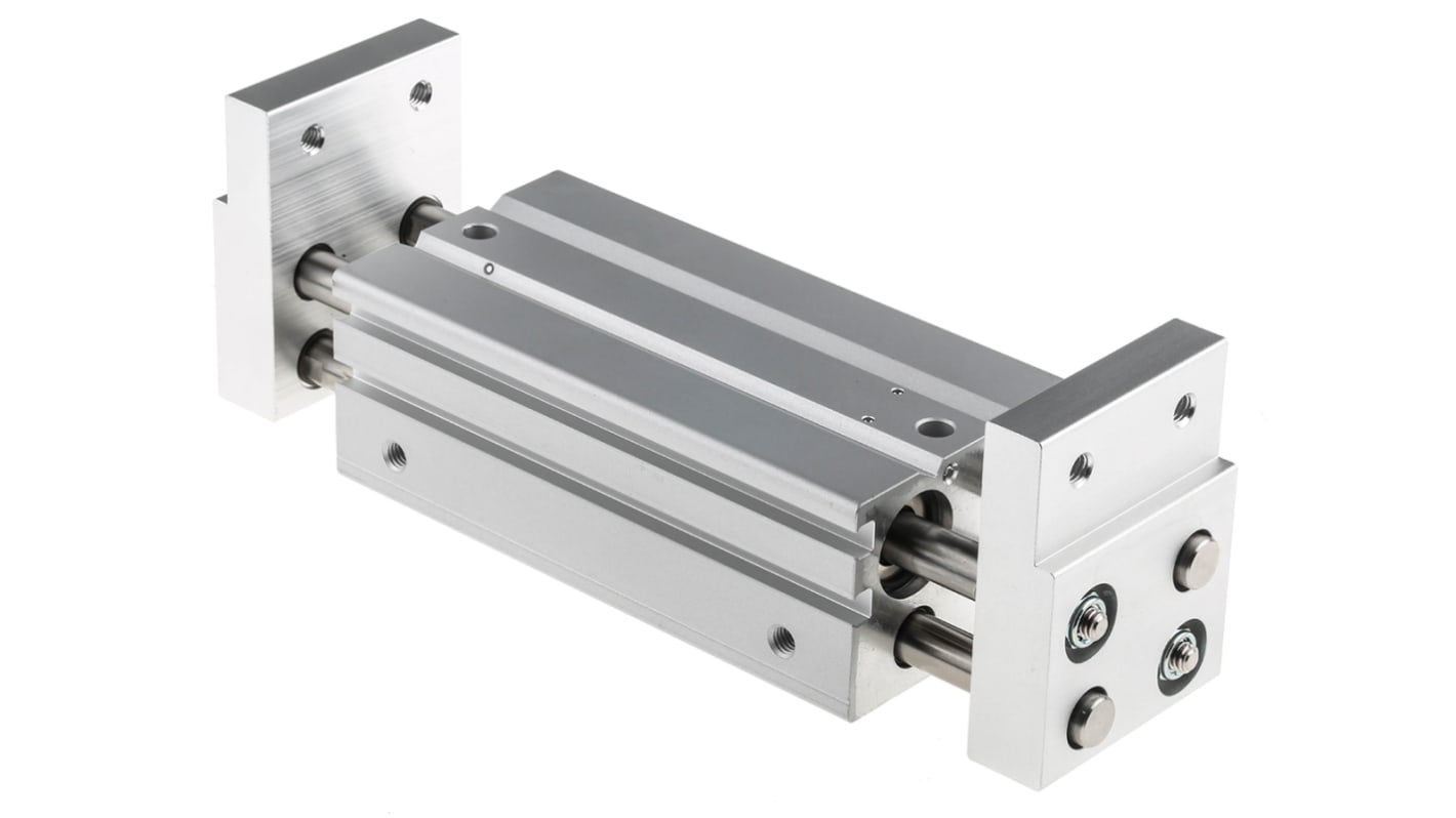 Pinza pneumatica, SMC MHL2-20D2, serie MHL2, 2 dita, Doppio effetto, 0,6 MPa max, attacco M5 x 0.8, presa parallela