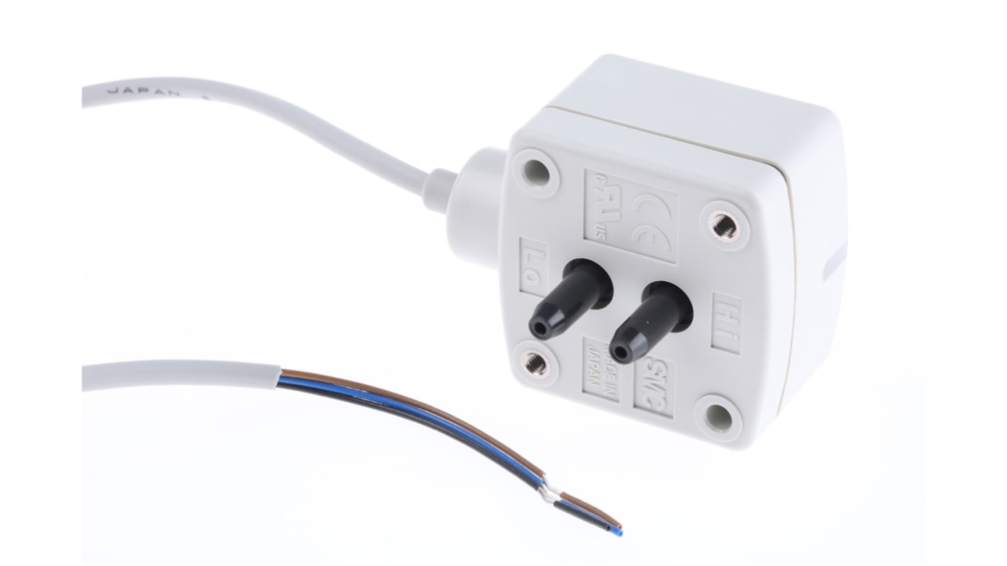 SMC Pressure Sensor 65kPa, 12 → 24V dc, IP40 50 kPa