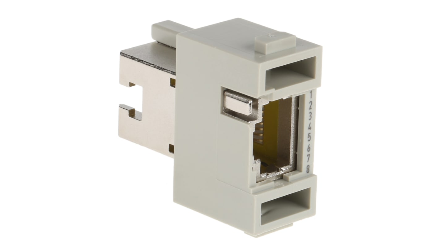 HARTING Heavy Duty Power Connector Module, 1A, Female to Female, Han-Modular Series, 16 Contacts