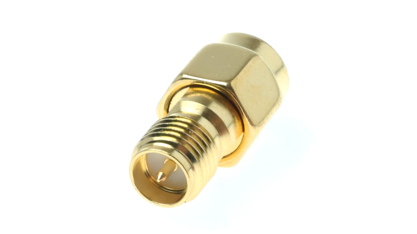 SMAM-RSMAM-3GT50G-50 | Amphenol RF Straight RF Adapter SMA Plug to R ...