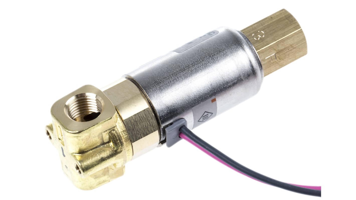 Elektromagnetický ventil VDW250-5G-2-01F-Q 3portový NO/NC 24 V DC, 1/8in SMC