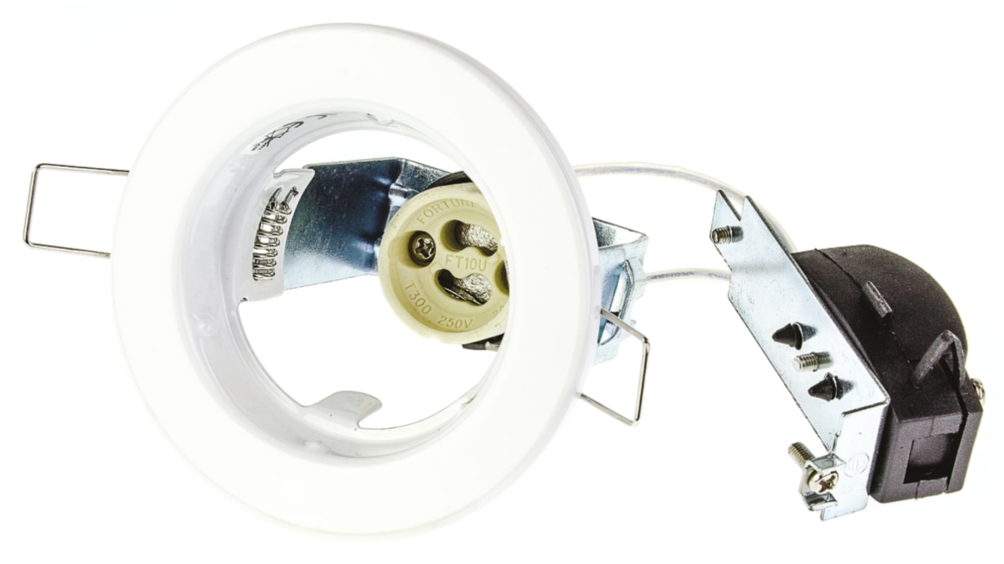 reccessed downlight GU10 fixed white