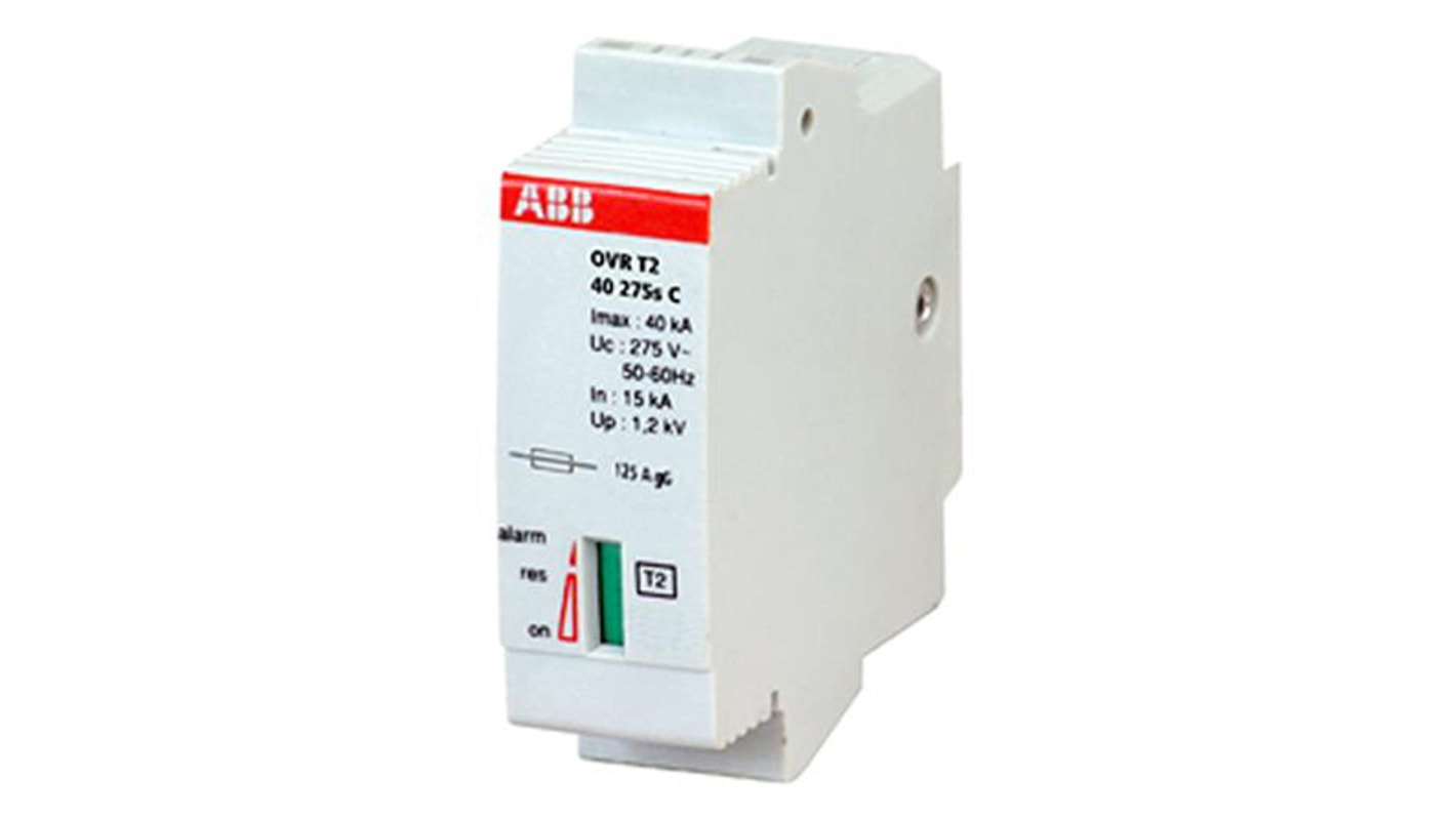 Industrial Surge Protector, 40kA, 275 V, DIN Rail Mount