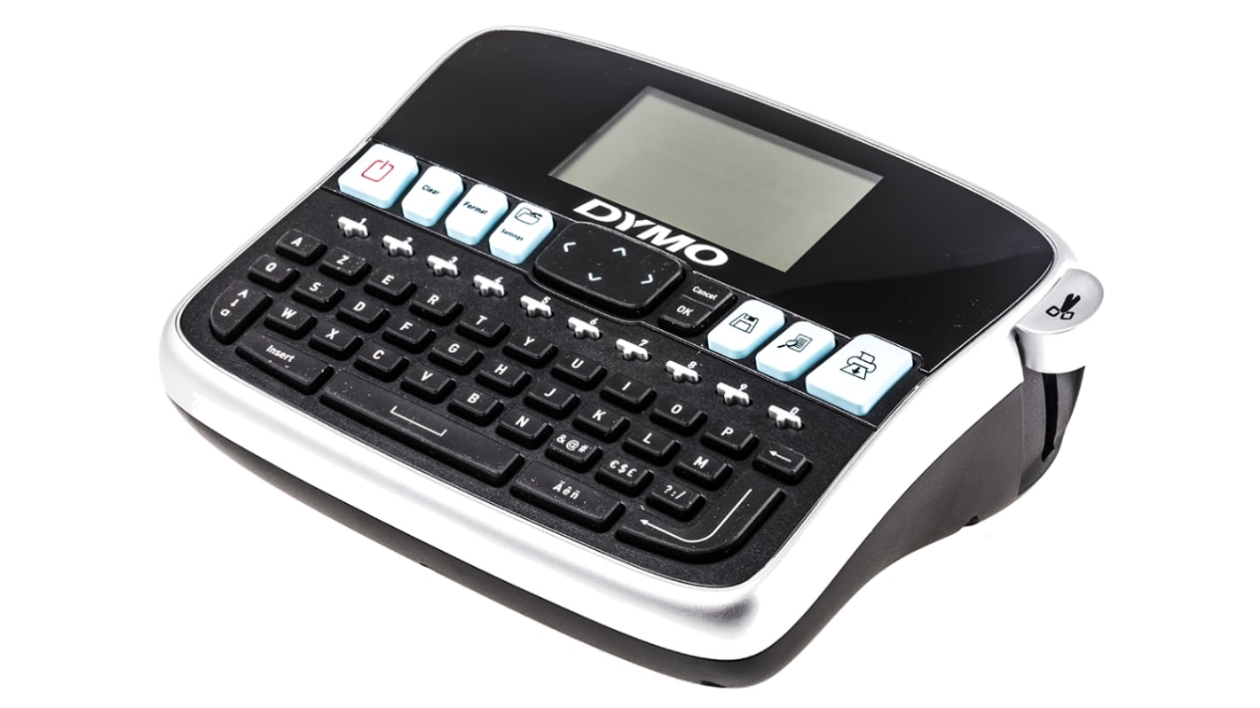 DYMO LabelManager 360D Etikettendrucker bis 19mm Etiketten 180dpi tragbar mit Tastatur, mit AZERTY Tastatur