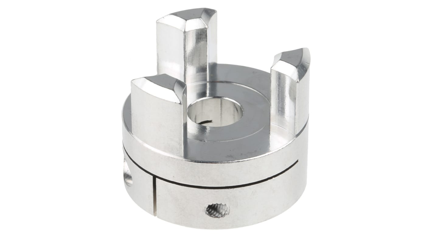 Ruland Jaw Coupling, 41.3mm Outside Diameter, 12mm Bore, 53mm Length Coupler