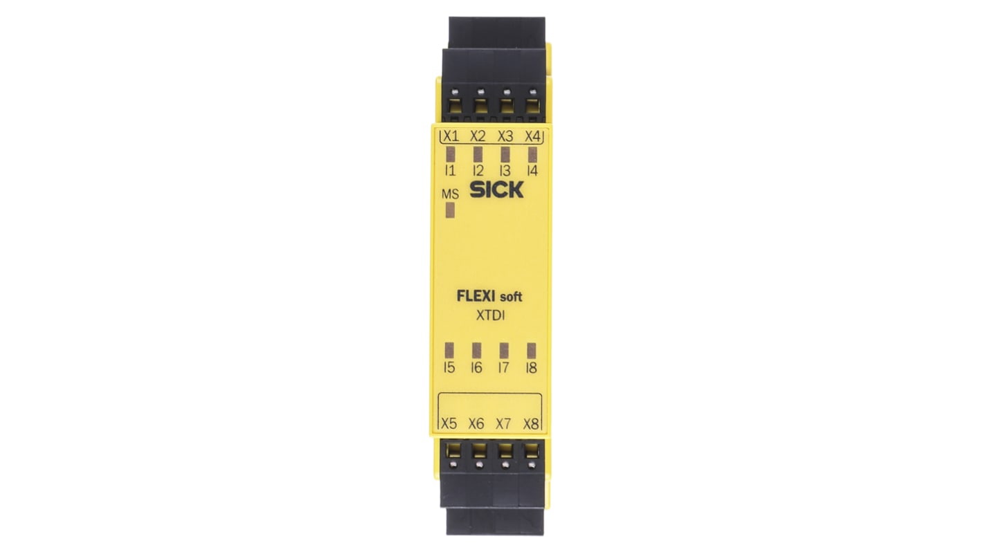 Sick Flexi Soft Series Input Module, 8 Inputs, 0 Outputs, 24 V dc