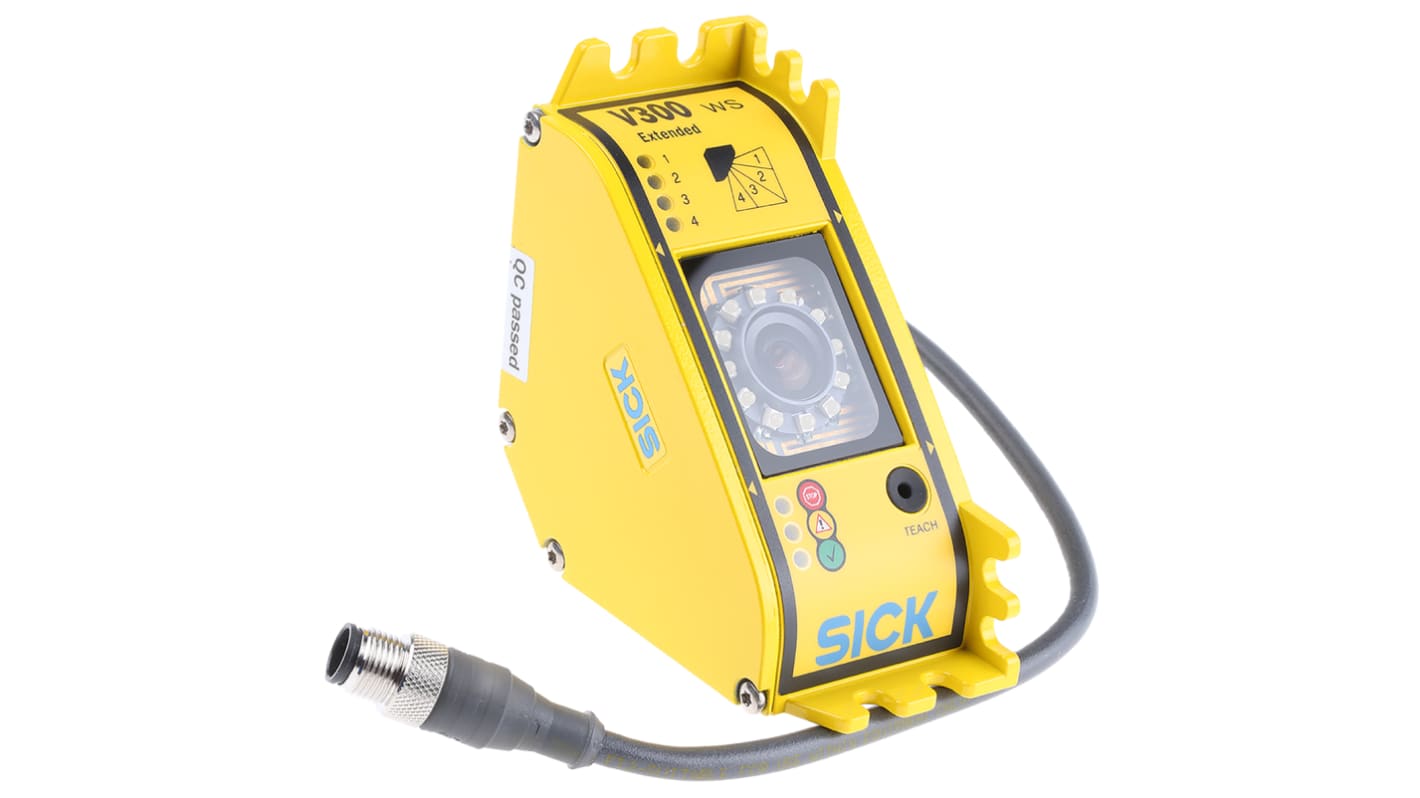 Cámara de seguridad Sick V30W-0101000, 2.12m, 1, 850nm, 20 ms, 90 x 50 x 90 mm, 90mm, 90mm, Tamaño d, Automatic