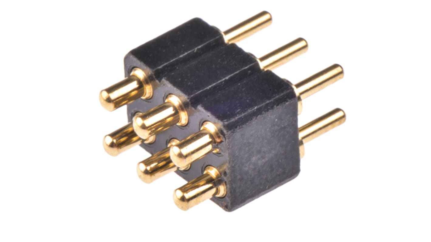 Connecteur à ressort chargé Preci-Dip, 6 pôles , 2.54mm, 2 rangées , 3.5A, Droit