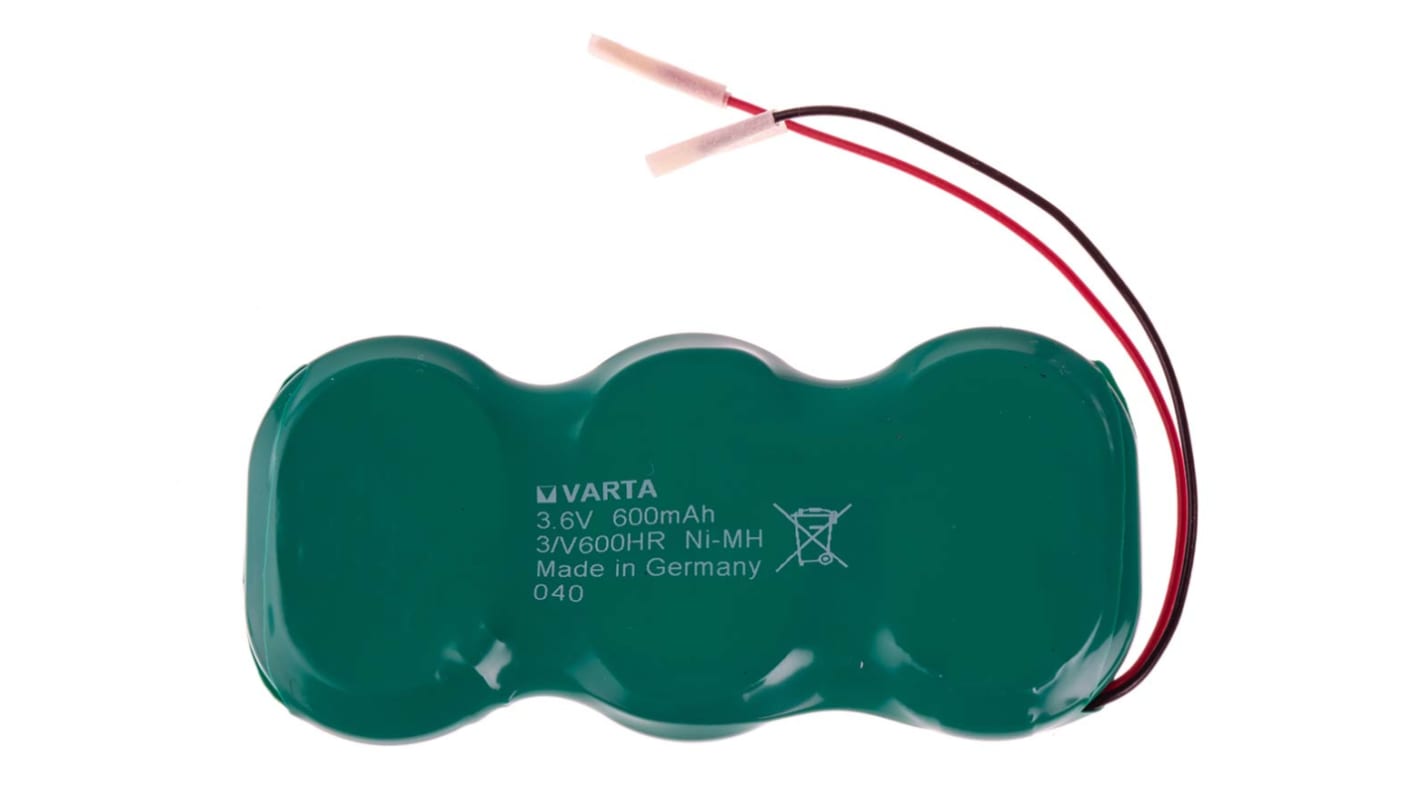 55960403013 | Varta V600HR 3.6V NiMH Button Rechargeable Battery ...