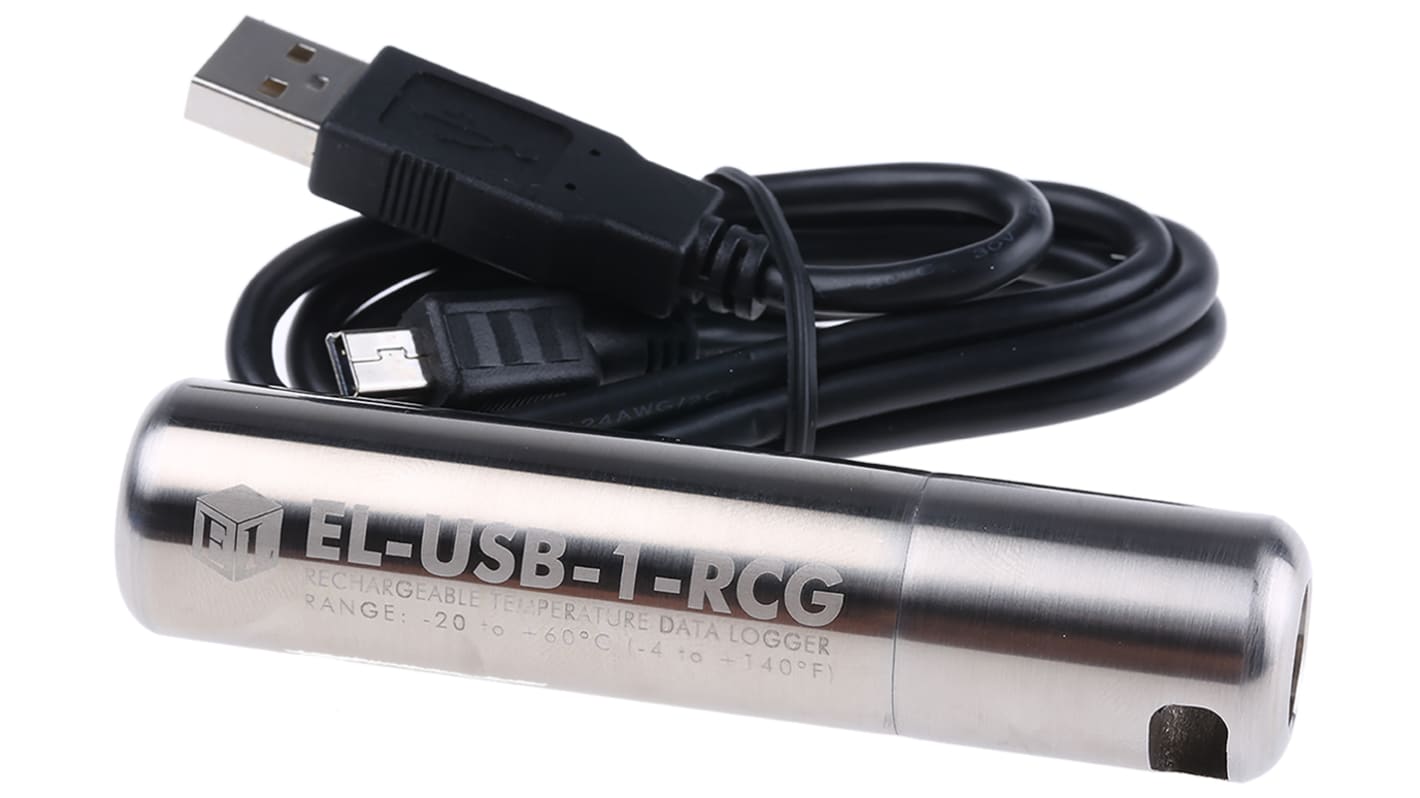 Lascar ELUSB1RCG Temperature Data Logger, USB RS