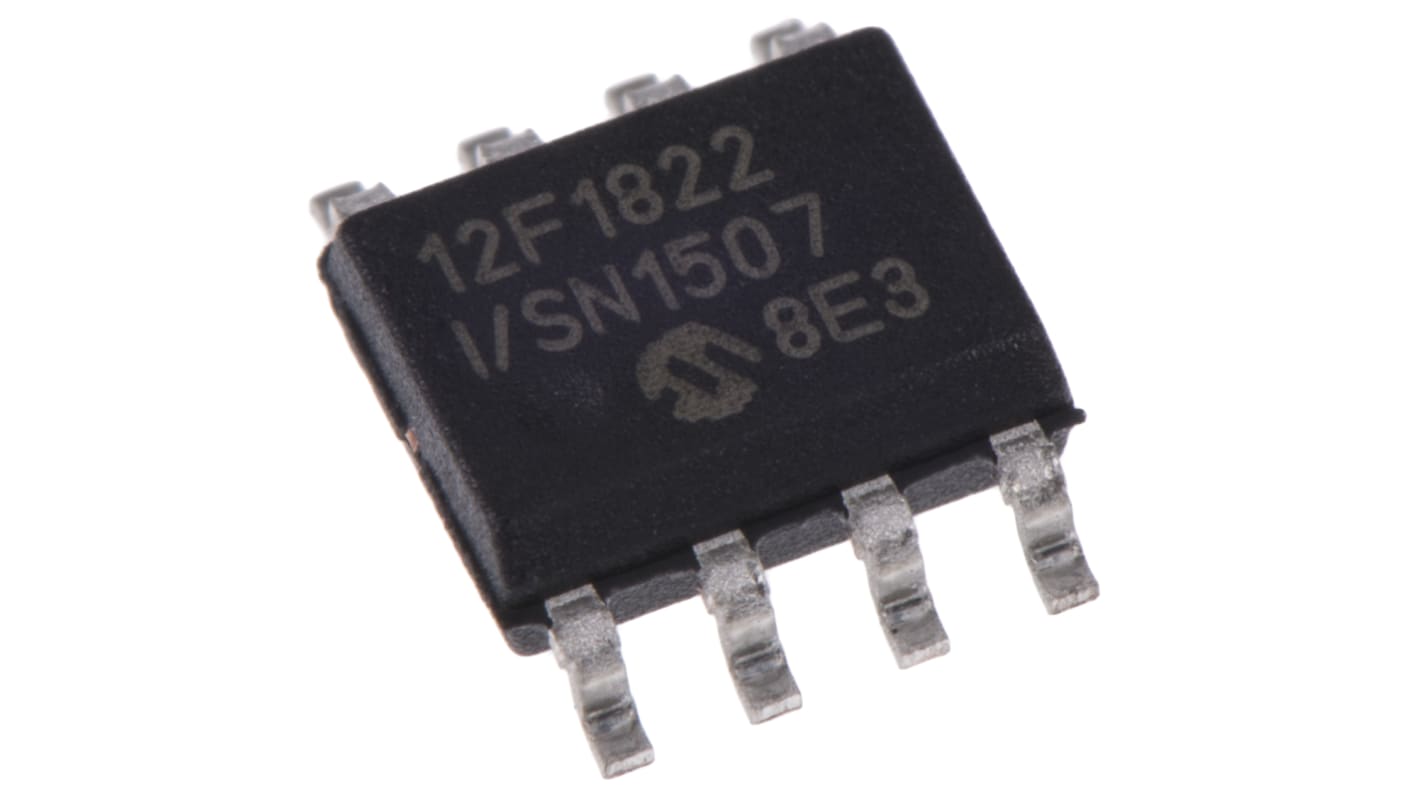 Microchip Mikrocontroller PIC12 PIC 8bit SMD 3.5 kBit SOIC N 8-Pin 32MHz 128 B RAM