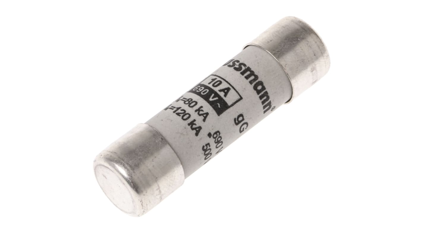 Eaton 10A Ceramic Cartridge Fuse, 14 x 51mm