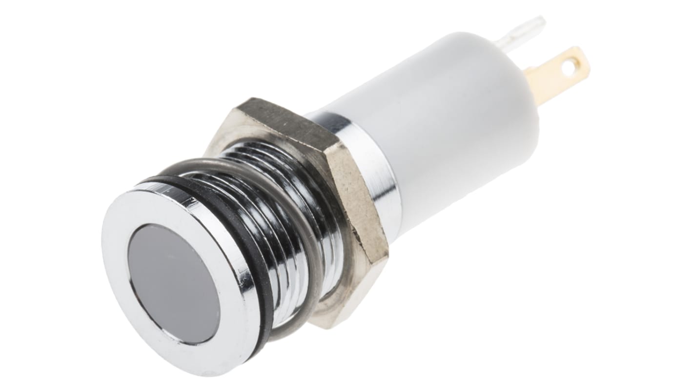 Voyant LED lumineux  RS PRO, dia. 14mm, 12V c.c., IP67