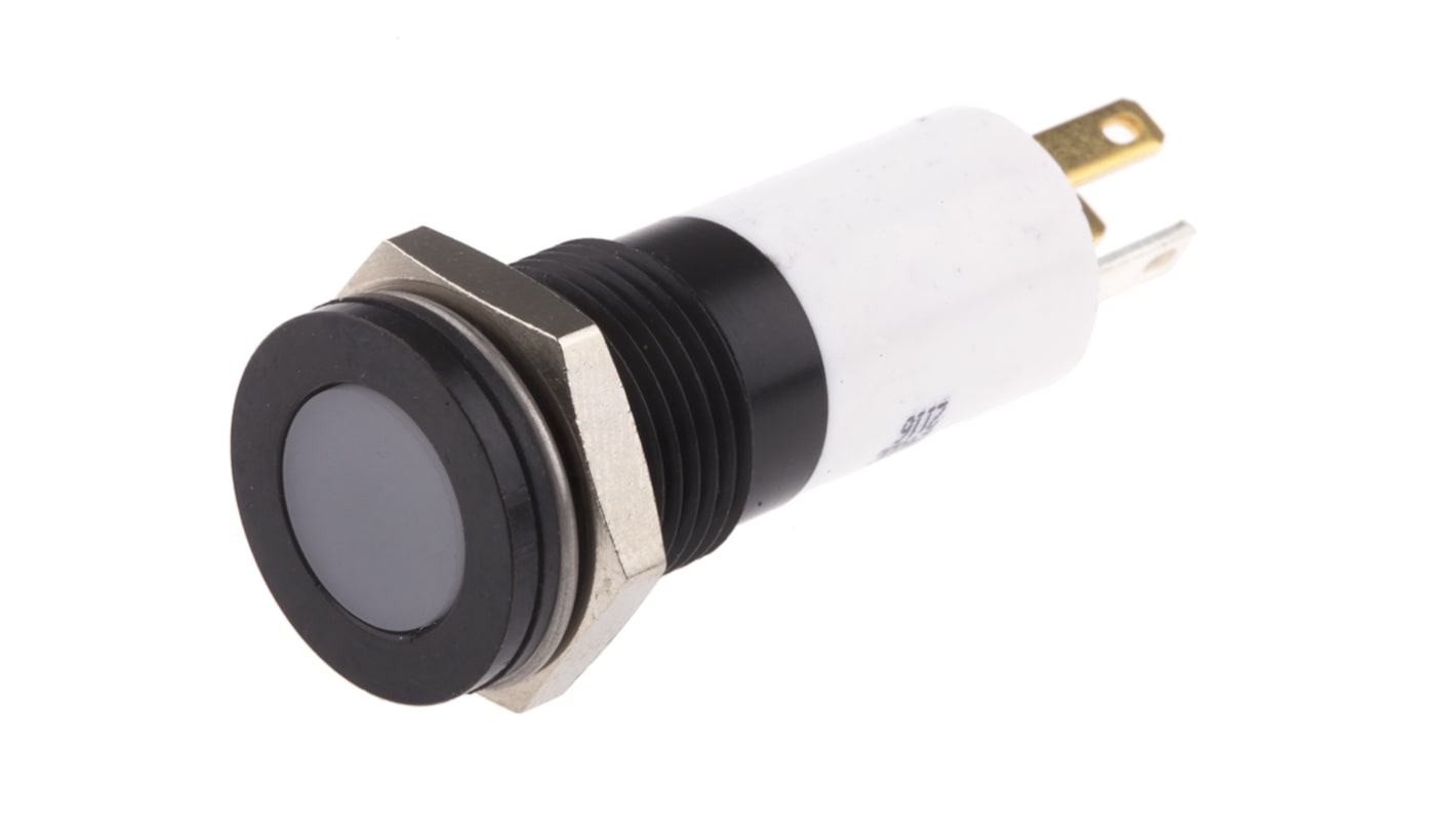 Voyant LED lumineux  RS PRO, dia. 14mm, 24V c.c., IP67