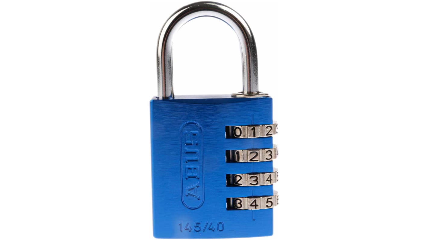 145/40 Blue ABUS 145/40 Combination Weatherproof Aluminium, Steel