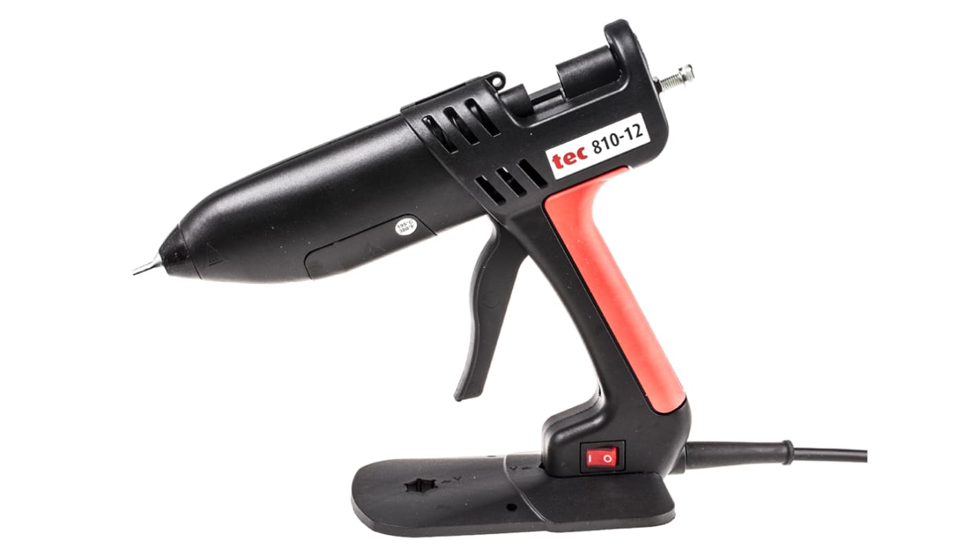 Sada pistole na tavné lepidlo Tec810 pro 12mm tyčinky zástrčka UK TEC Glue Guns