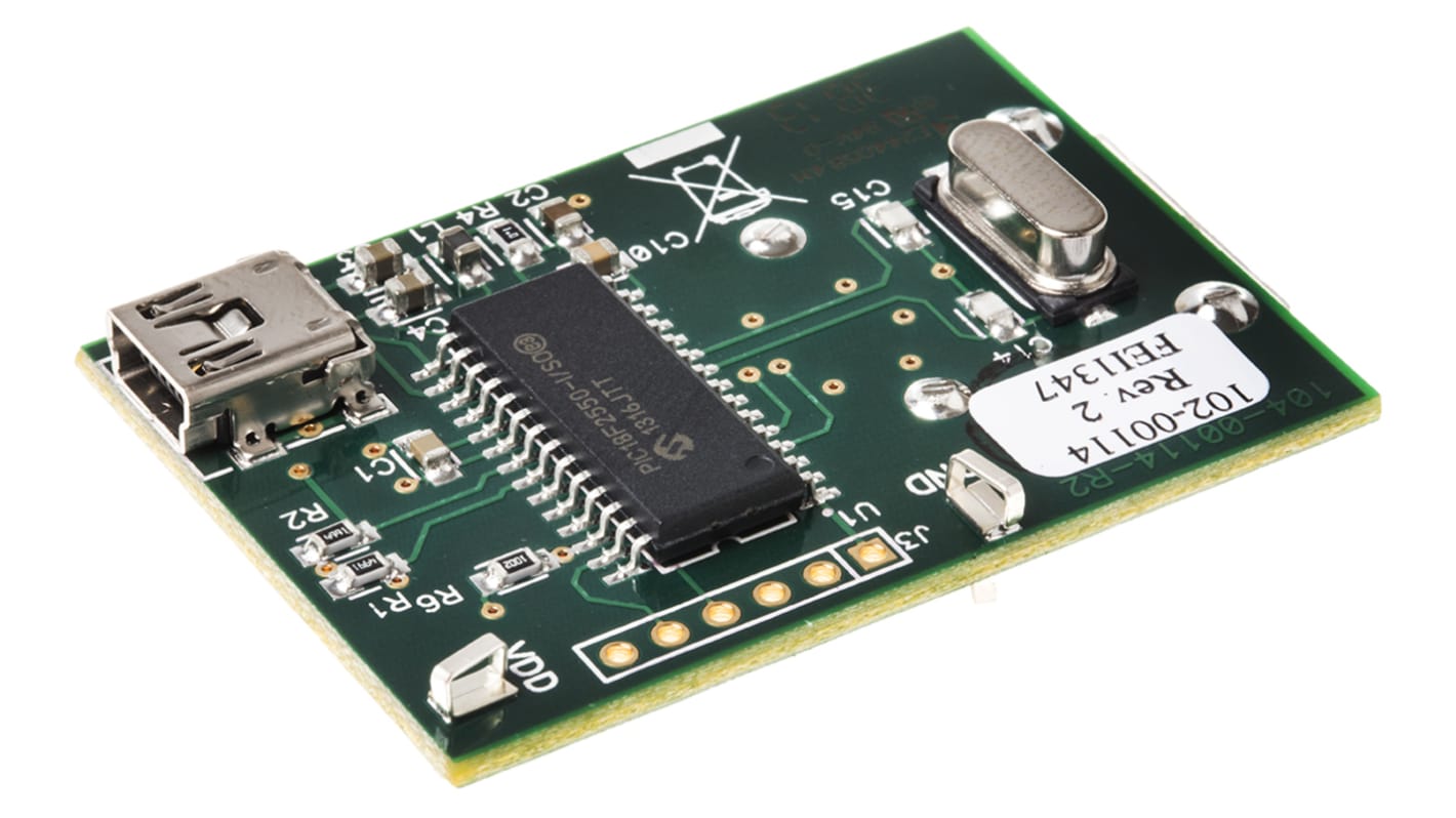 Microchip Sensorudviklingssæt Thermocouple Temperature Reference Board