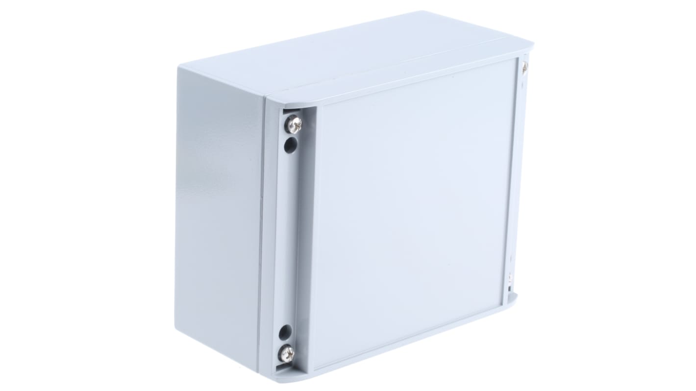 ROLEC aluCASE Grey Die Cast Aluminium Enclosure, 180 x 150 x 90mm