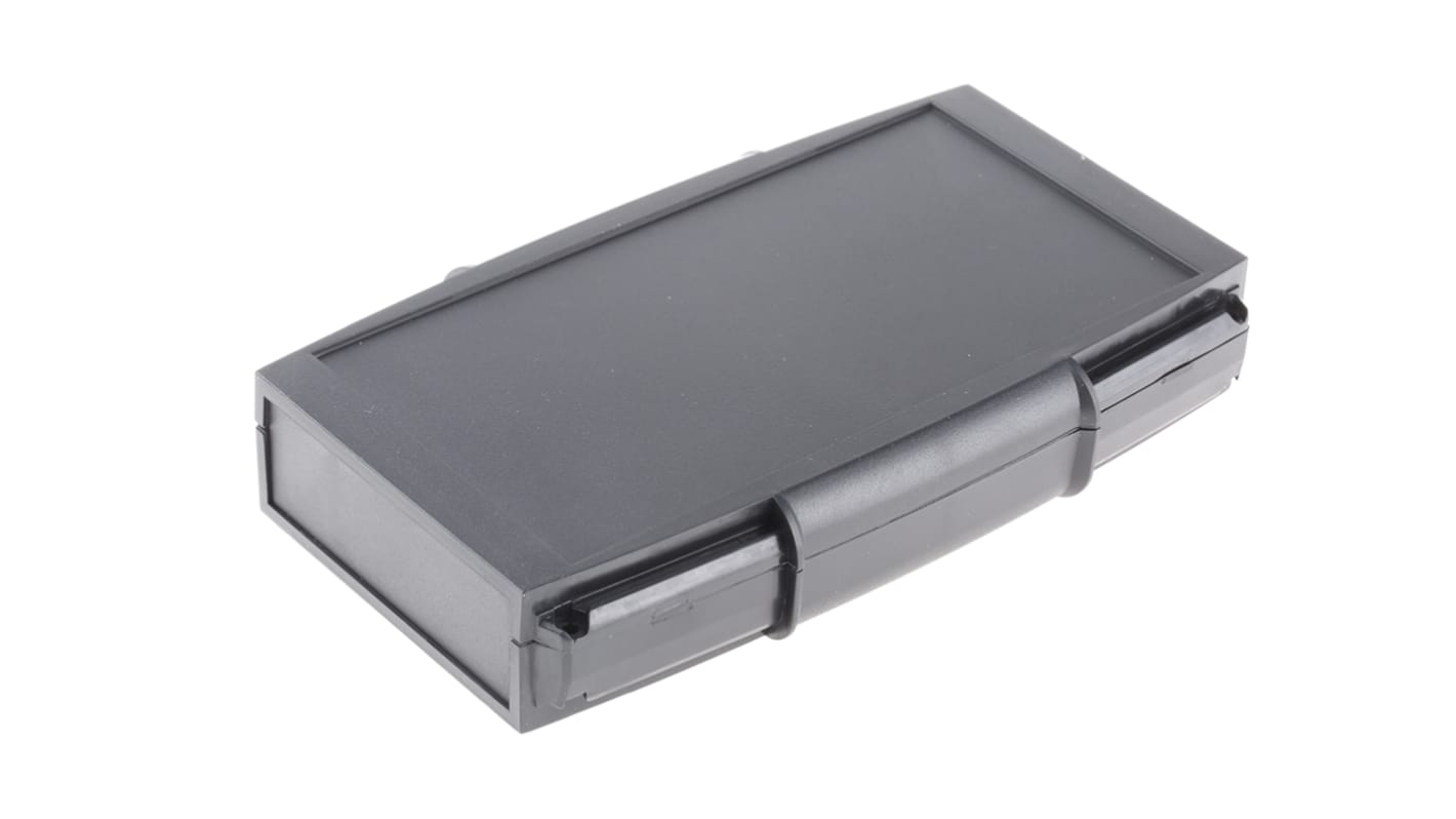 Caja portátil CAMDENBOSS de ABS Negro, 200 x 120 x 35mm, con compartimento batería, IP54, IP65