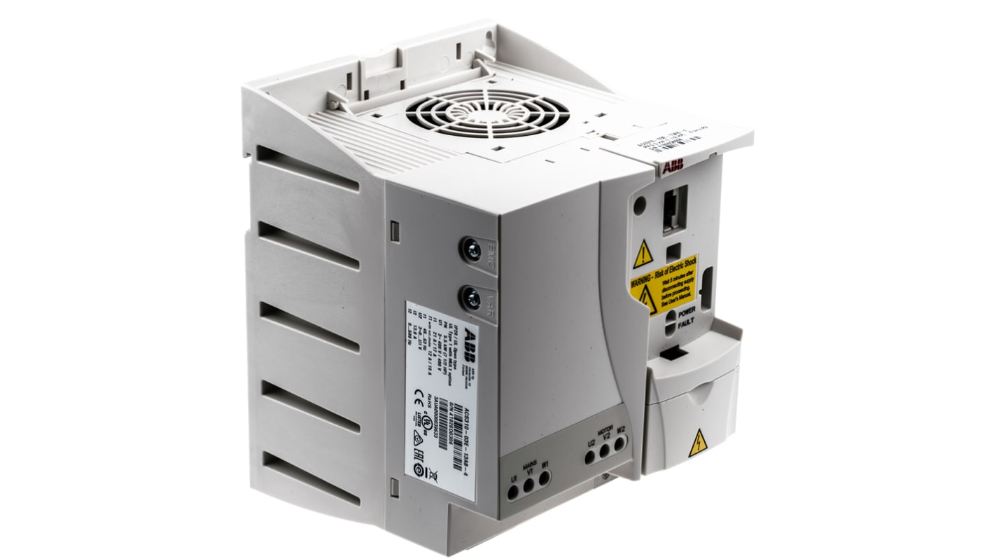 ABB インバータ ACS310, 400 V ac 5.5 kW ACS310-03E-13A8-4 ACモータ RS232、RS485