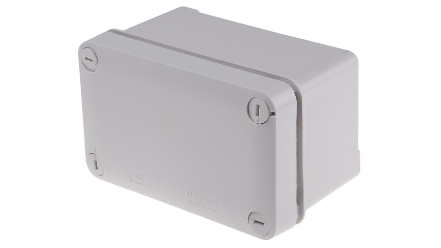 Legrand Atlantic Series Polycarbonate Wall Box, IP55, 140 mm x 85 mm x 81mm