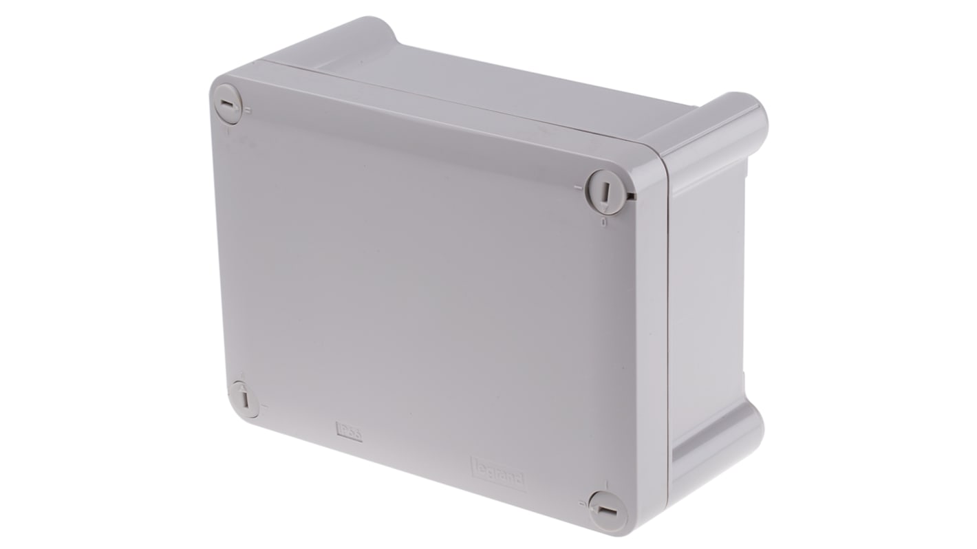 Caja de pared Legrand Atlantic de Policarbonato Gris, , 175 x 130 x 81mm, IP66