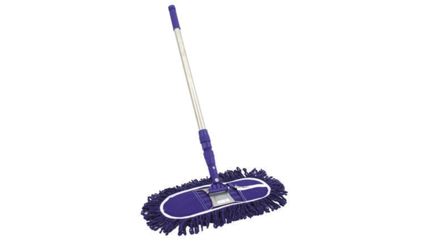 RS PRO 600mm Blue, White Mop and Handle