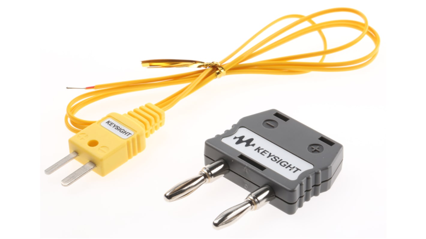 Adaptador de termopar Keysight Technologies U1186A para usar con Serie U1240