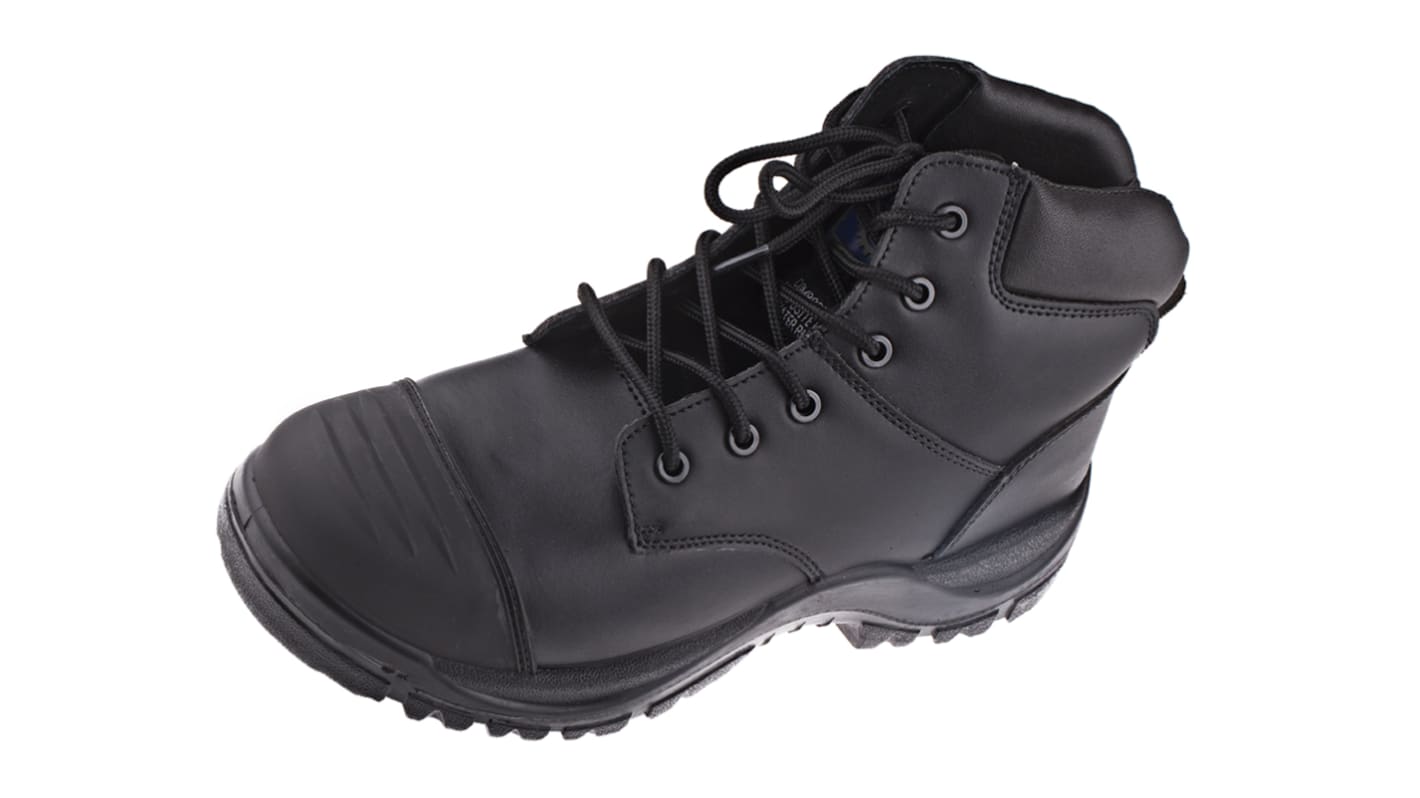 RS PRO Black Composite Toe Capped Mens Safety Boots, UK 7, EU 41 RS