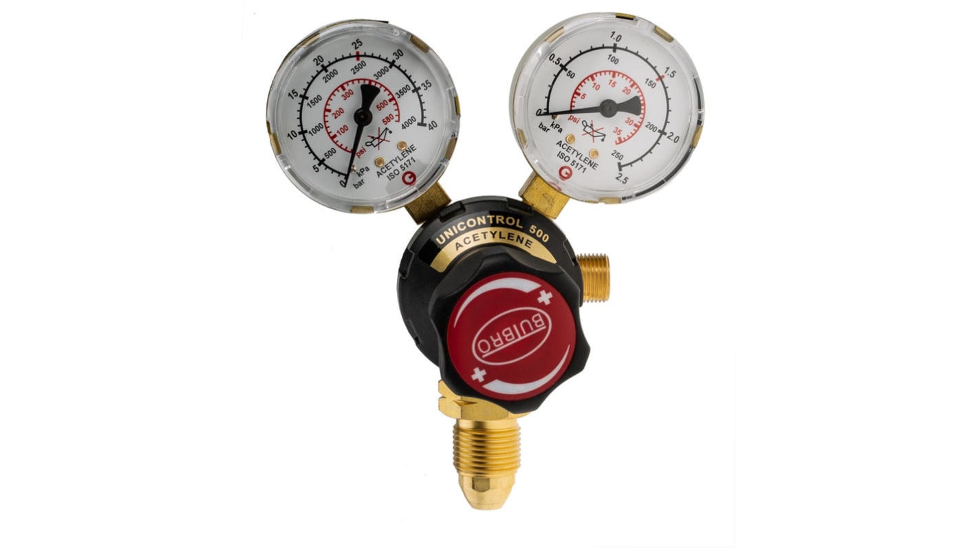 GCE Pressure Regulator for use with Acetylene Gas