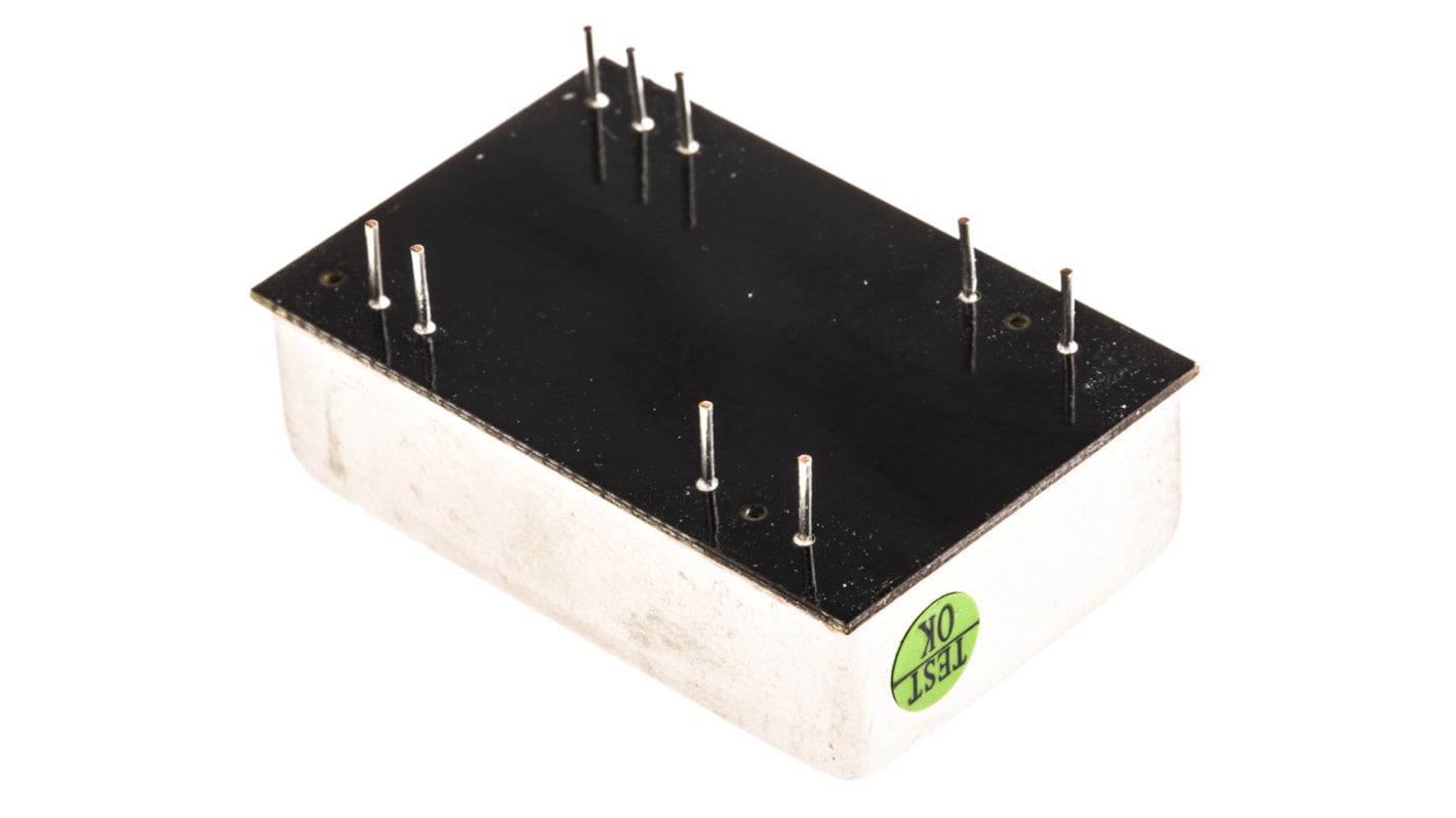 TRACOPOWER THD 15N DC-DC Converter, 12V dc/ 1.25A Output, 9 → 18 V dc Input, 15W, Through Hole, +85°C Max Temp