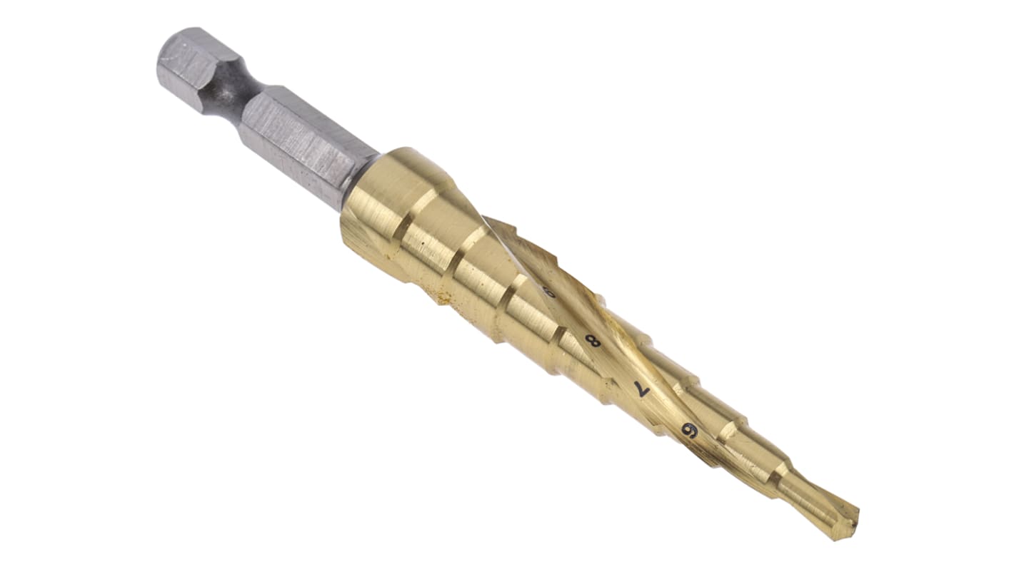 Wiertło Wiertło stopniowe od 6mm do 12mm DeWALT 9-stopniowe HSS