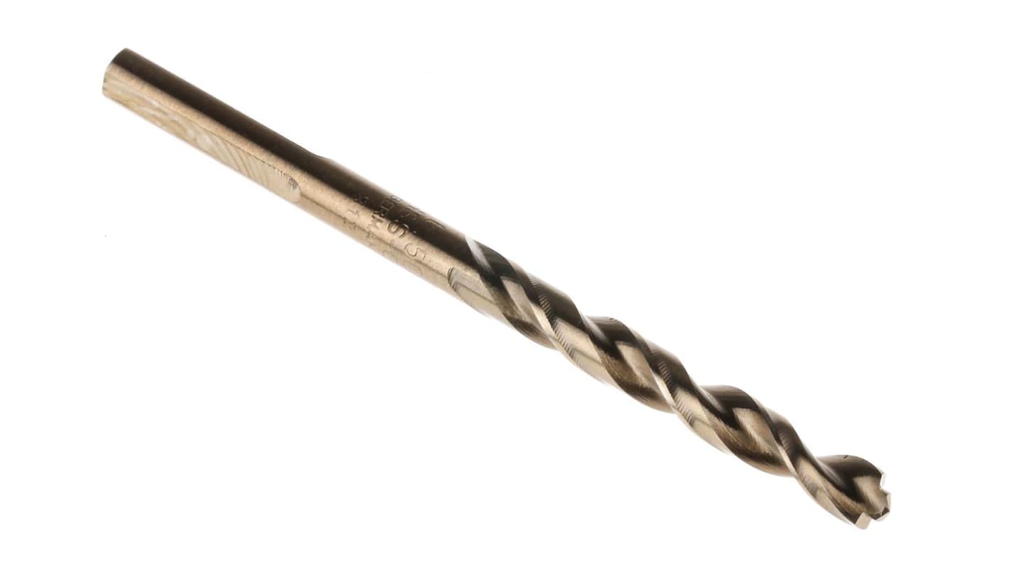 DeWALT DT49 Series HSCo Twist Drill Bit, 6.5mm Diameter, 101 mm Overall