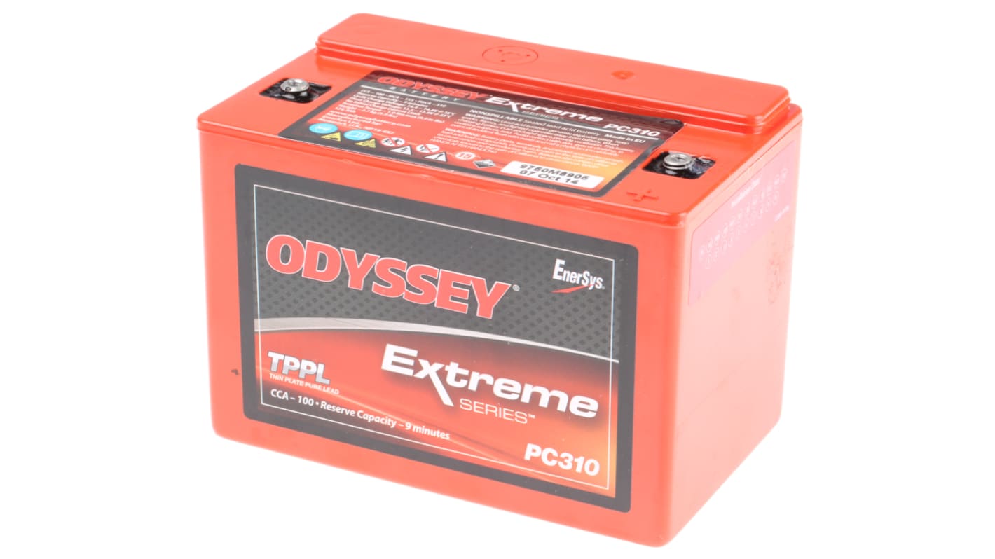 RSAMP3782 Enersys 12V M4 Sealed Lead Acid Battery, 8Ah RS