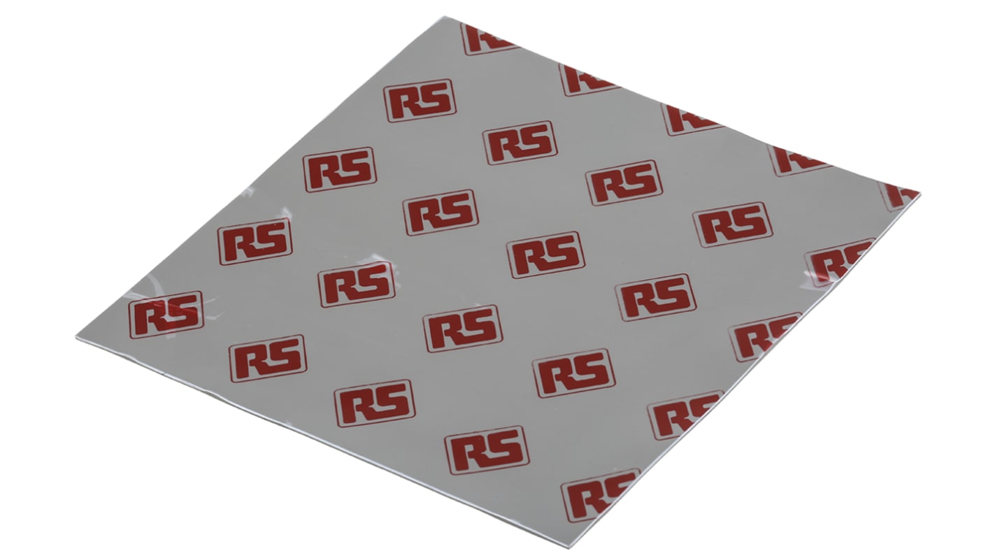 Lamiera interfaccia termica RS PRO, 150 x 150mm, spessore 1mm, 3.2W/m·K, Adesivo