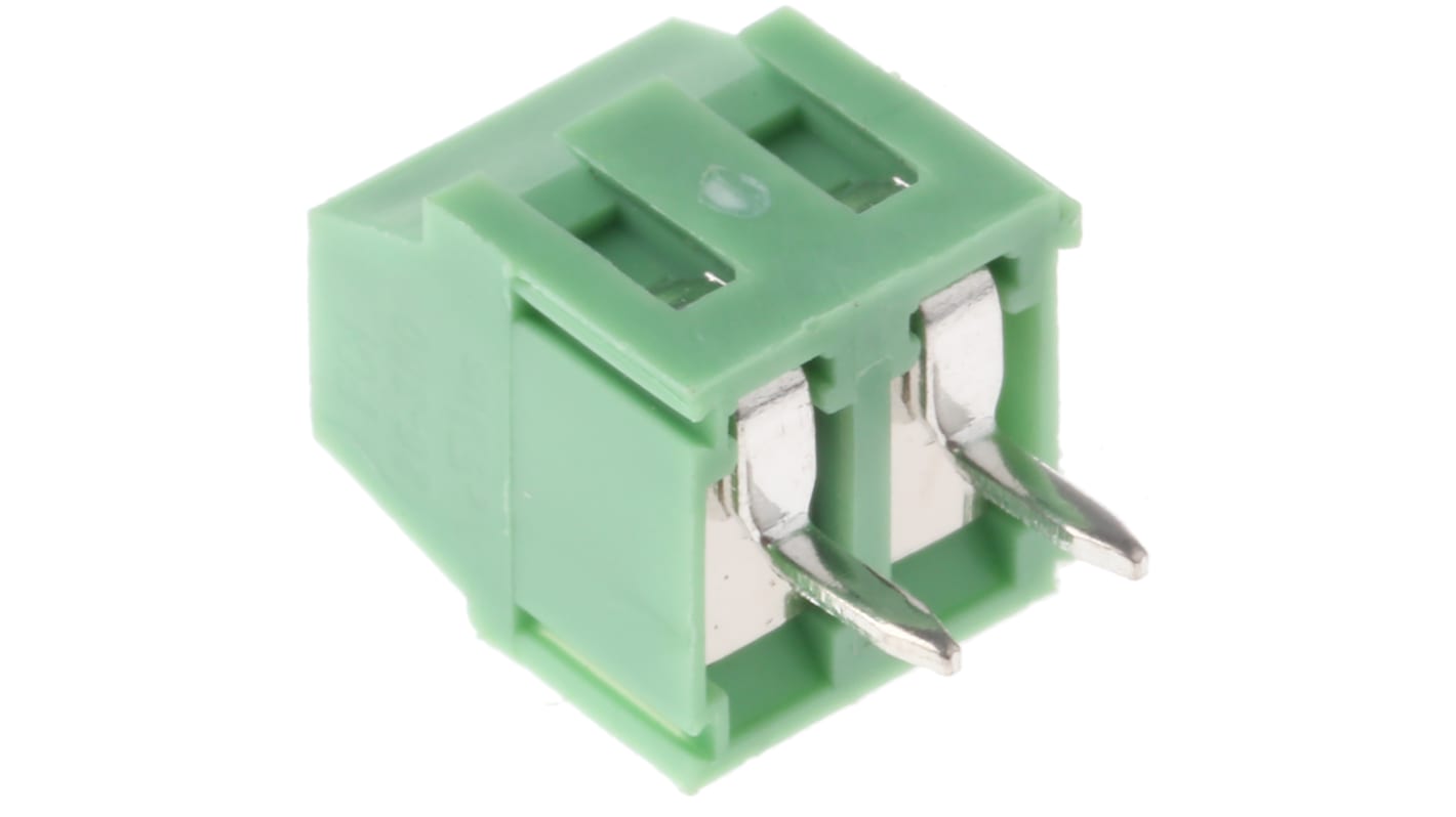 20020327C021B01LF Amphenol FCI NonFused Terminal Block, 2Way, 10A