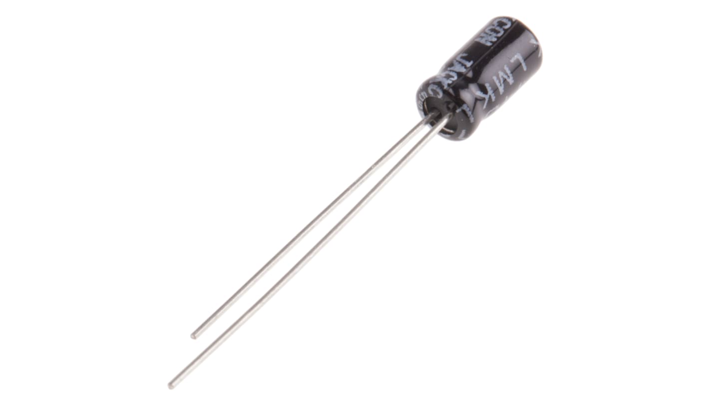 RS PRO, THT Aluminium-Elektrolyt Kondensator 330nF ±20% / 50V dc, Ø 4mm x 7mm x 7mm, bis 105°C