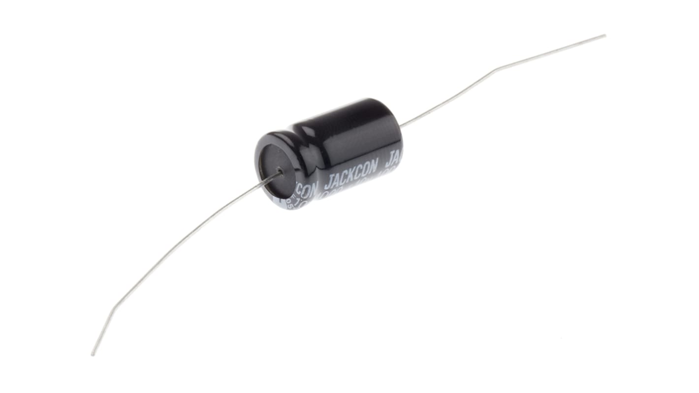 RS PRO 1000μF Aluminium Electrolytic Capacitor 10V dc, Axial, Through Hole