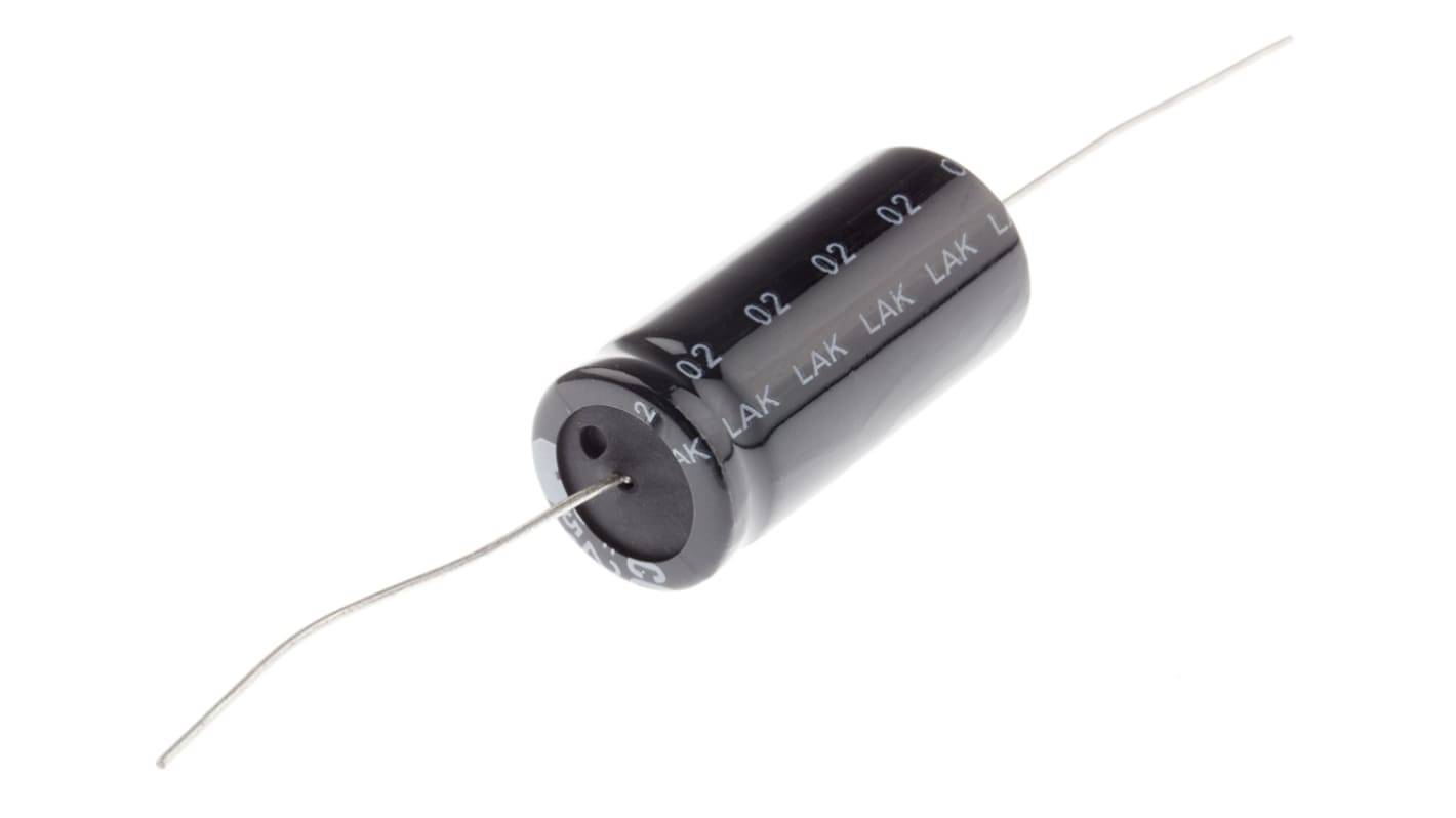 RS PRO 3300μF Electrolytic Capacitor 25V dc, Through Hole