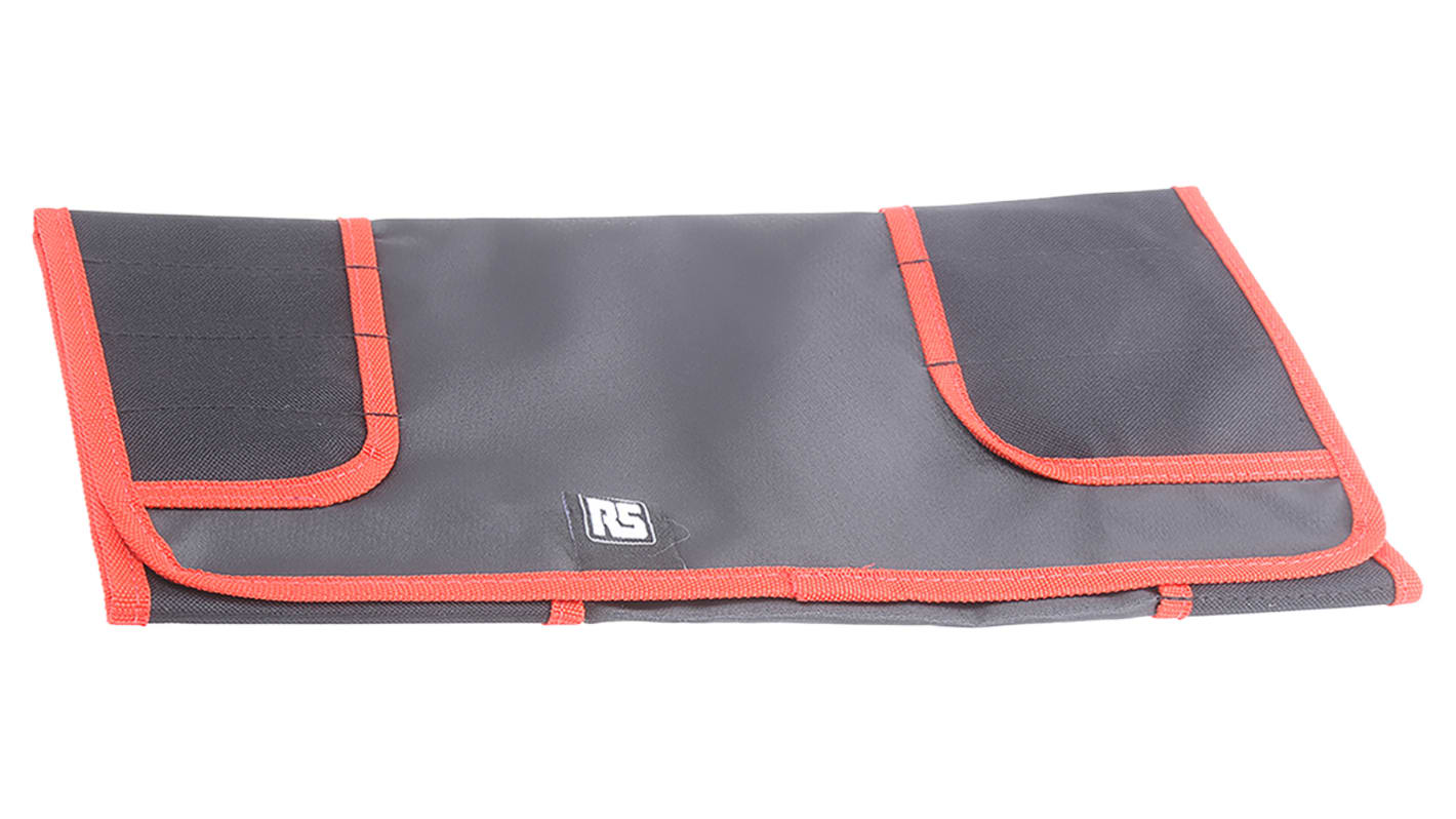 RS PRO Black Polyester Tool Roll, 580mm x 380mm