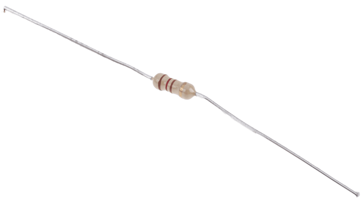 Resistencia RS PRO, de 120Ω ±5%, 0.25W