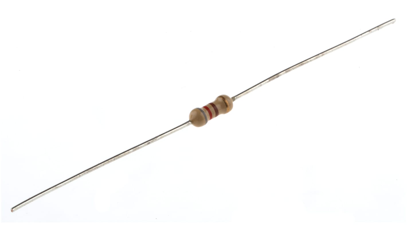 RS PRO 820Ω Carbon Film Resistor 0.25W ±5%