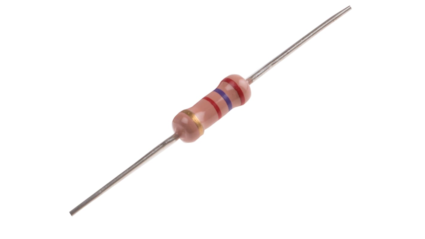 RS PRO 2.7kΩ Carbon Film Resistor 1W ±5%