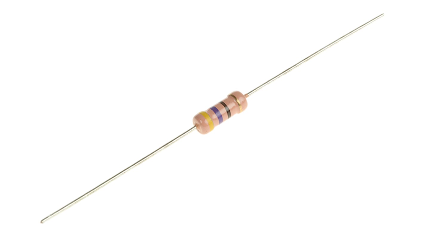 RS PRO 47Ω Carbon Film Resistor 2W ±5%