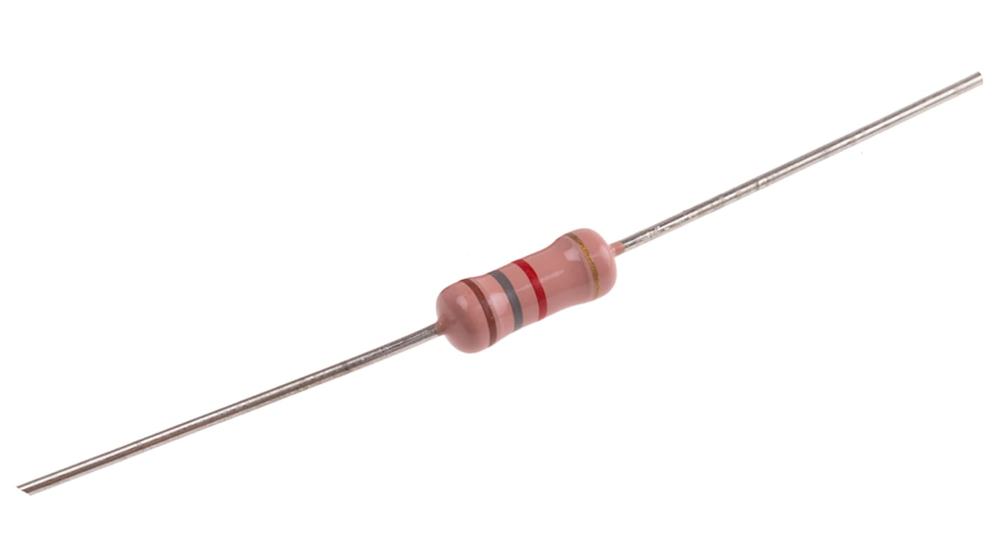 RS PRO 1.8kΩ Carbon Film Resistor 2W ±5%